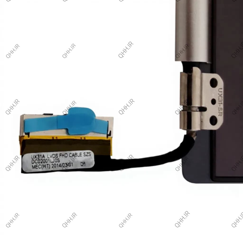 ال سی دی لپ تاپ ایسوس ZenBook UX31A نوک مدادی به همراه قاب و فلت — تصویر ۵