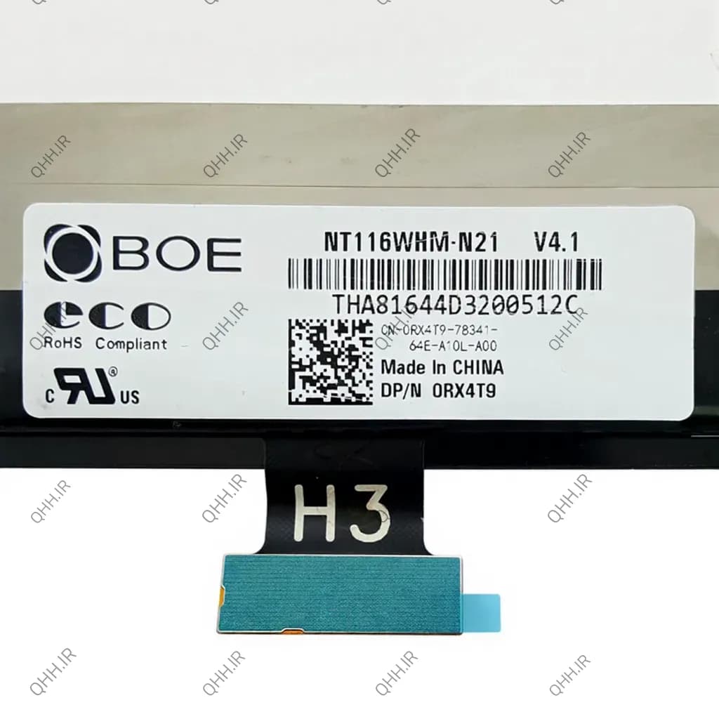 ال سی دی و تاچ لپ تاپ لنوو 11.6 YOGA 300E GEN2_NT116WHM-N21 نازک 30 پین HD — تصویر ۵