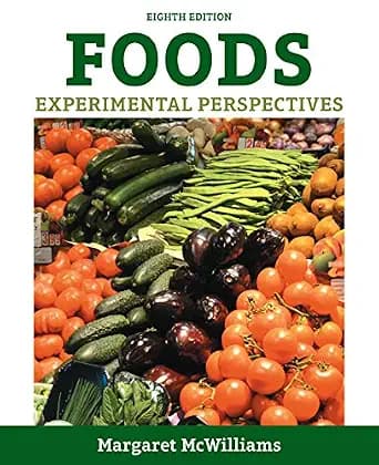 و دانلود نسخه کامل کتاب زبان اصلی Foods: Experimental Perspectives PDF | دانلود کتاب خارجی