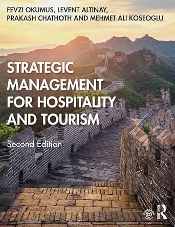 و دانلود نسخه کامل کتاب زبان اصلی Strategic Management for Hospitality and Tourism PDF | دانلود کتاب خارجی