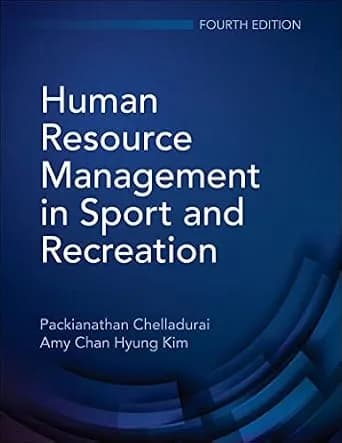 و دانلود نسخه کامل کتاب زبان اصلی Human Resource Management in Sport and Recreation PDF | دانلود کتاب خارجی
