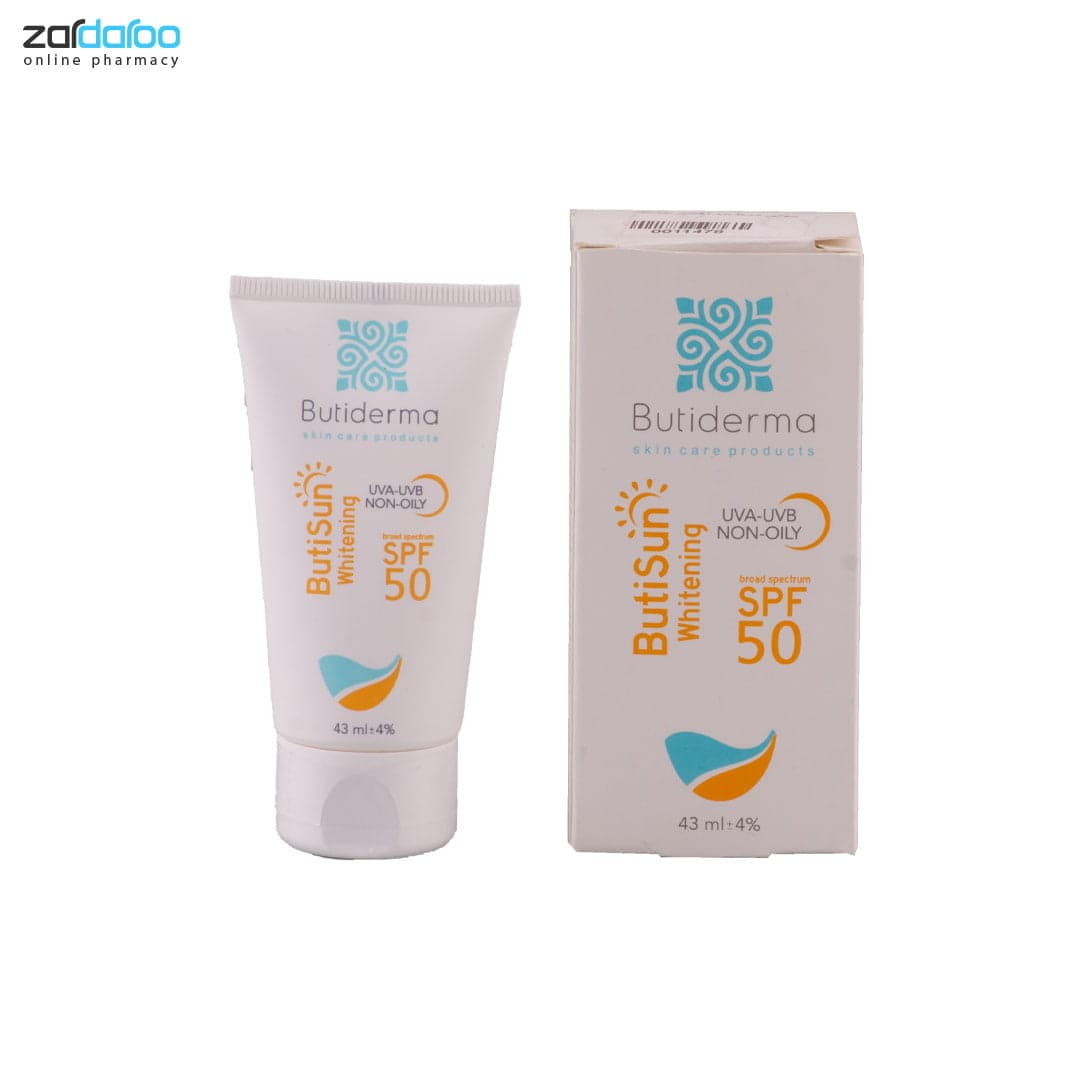 کرم ضد آفتاب ضد لک بی رنگ SPF50 بیوتی درما