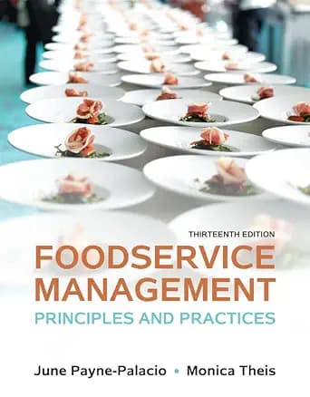 و دانلود نسخه کامل کتاب زبان اصلی Foodservice Management: Principles and Practices PDF | دانلود کتاب خارجی