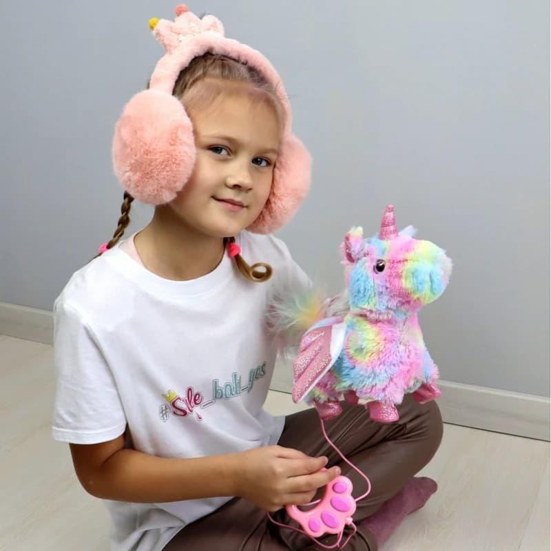 عروسک کنترلی کیوت پت پونی طرح یونیکورن کد 34-933 — تصویر ۶