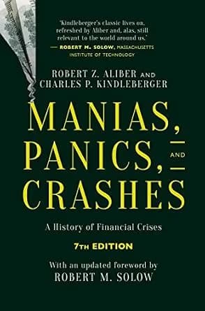 و دانلود نسخه کامل کتاب زبان اصلی Manias, Panics, and Crashes: A History of Financial Crises, Seventh Edition PDF | دانلود کتاب خارجی