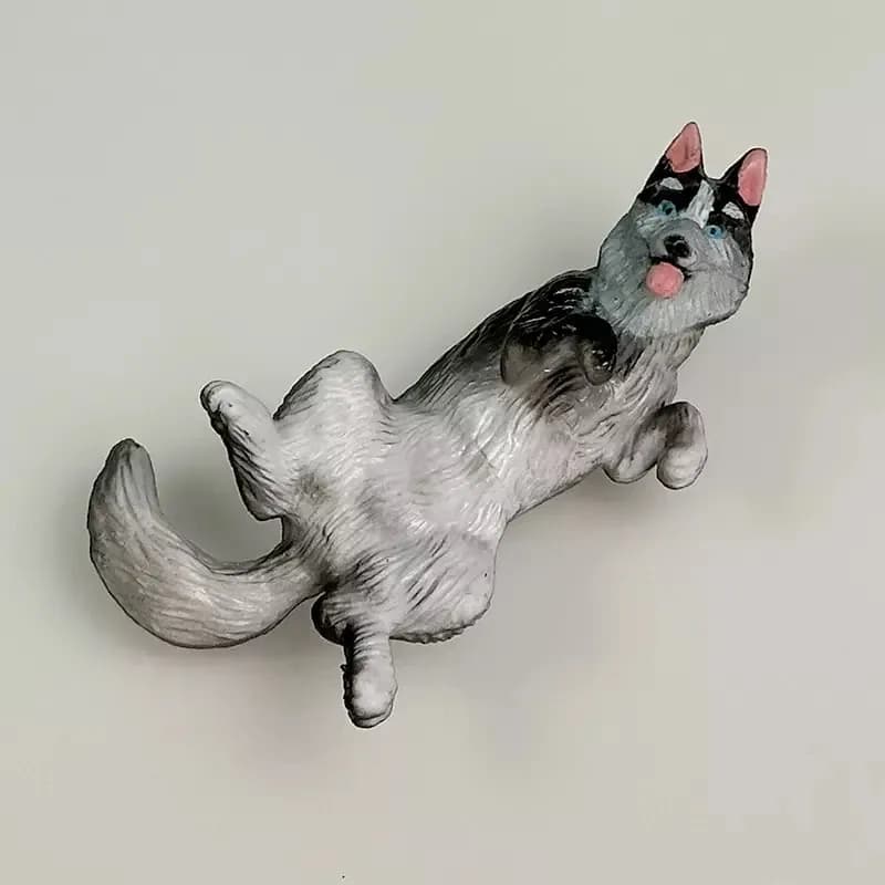 فیگور مدل سگ هاسکی طرح SIBERIAN HUSKY — تصویر ۳