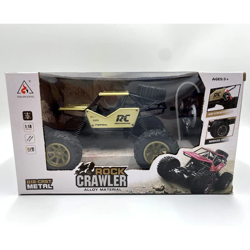 ماشین بازی کنترلی آفرودی مدل Rock Crawler کد 2029 — تصویر ۷