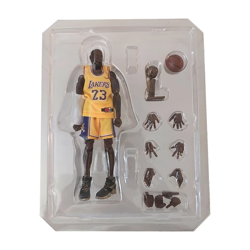 اکشن فیگور مدل Lebron James Lakers23 کد 1154 — تصویر ۶