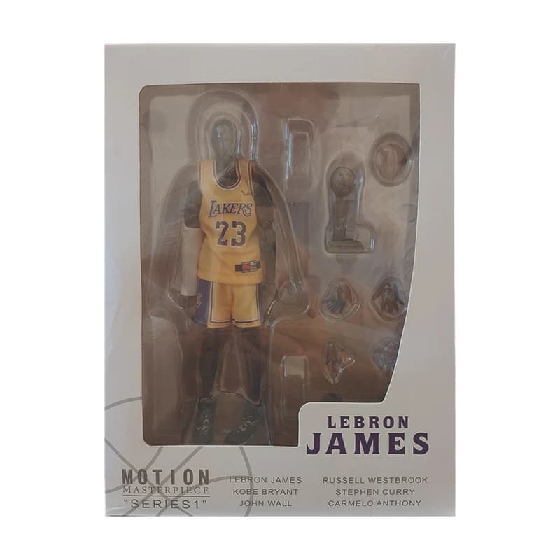 اکشن فیگور مدل Lebron James Lakers23 کد 1154 — تصویر ۵