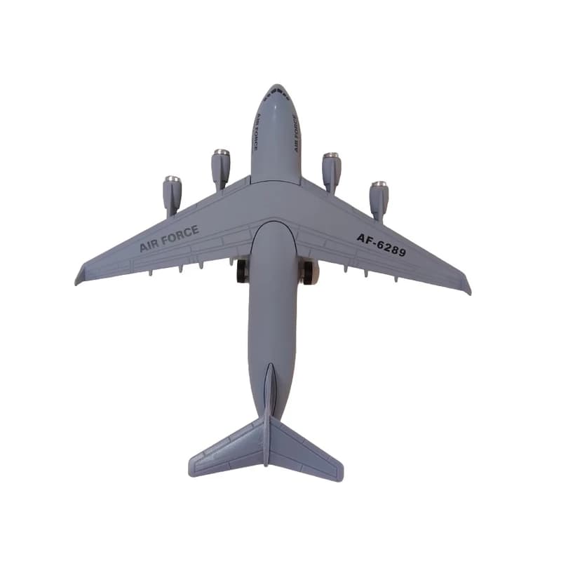هواپیمای بازی مدل بوئینگ ترابری ارتش c-17 گلوبمستر 3 کد AF6289 — تصویر ۶
