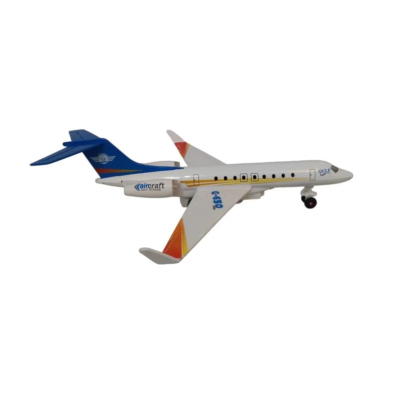 هواپیمای بازی مدل مسافربری طرح Gulfstream G650 کد H109-4A — تصویر ۲