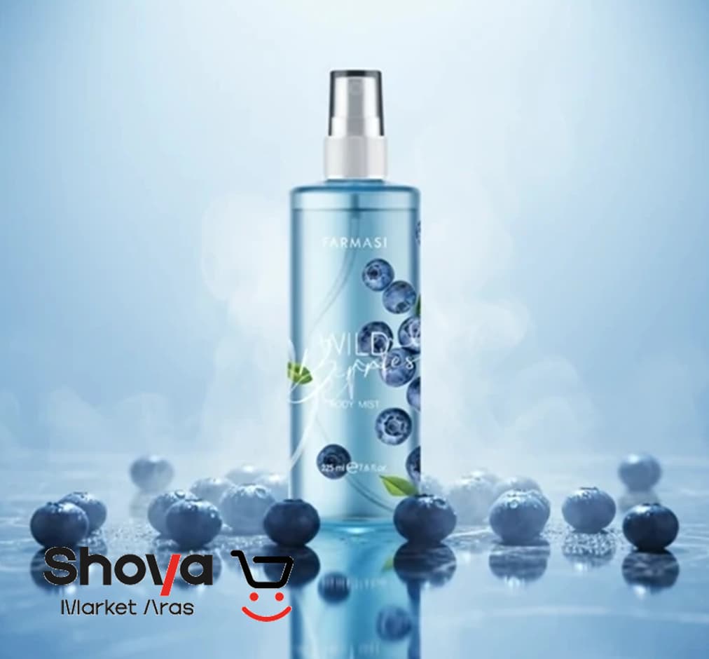 بادی اسپلش زنانه فارماسی Farmasi مدل Wild Berries حجم 225 میلی‌لیتر — تصویر ۴