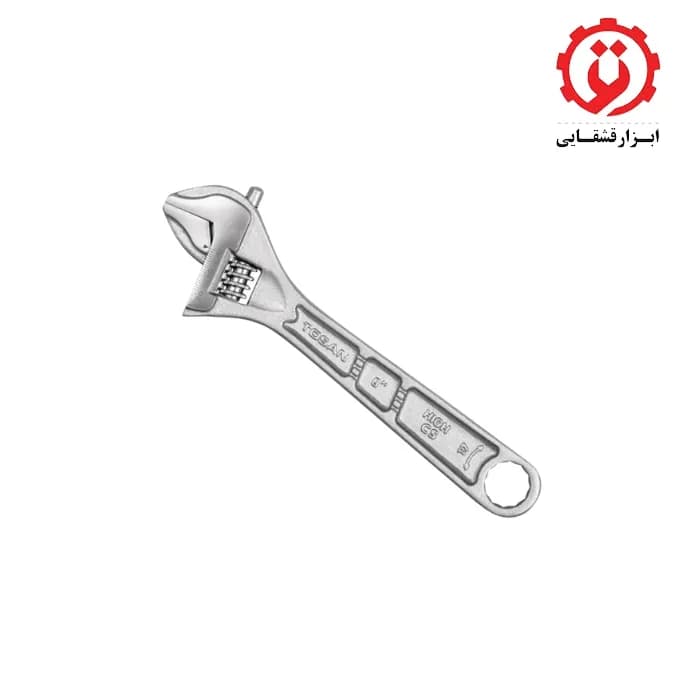 آچار فرانسه 8 میلیمتر مشکی T25-8AW توسن — تصویر ۳