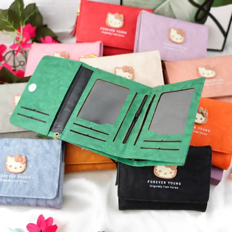 کیف پول سه لت ابری کیتی 87-161 — تصویر ۲