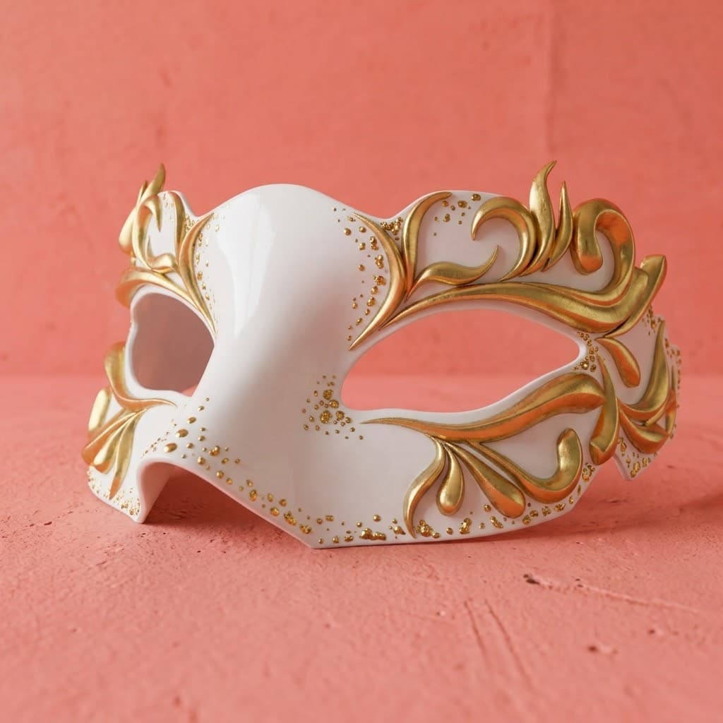 ماسک بالماسکه ویکتوریایی | Victorian Masquerade Mask — تصویر ۶