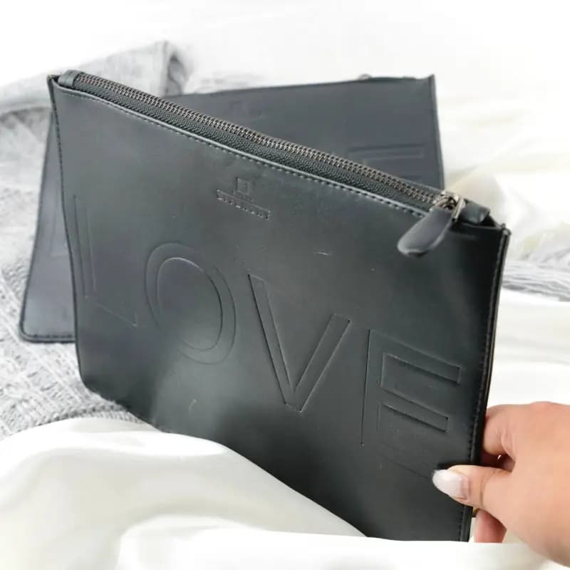 کیف دستی love مشکی 39-123 — تصویر ۲