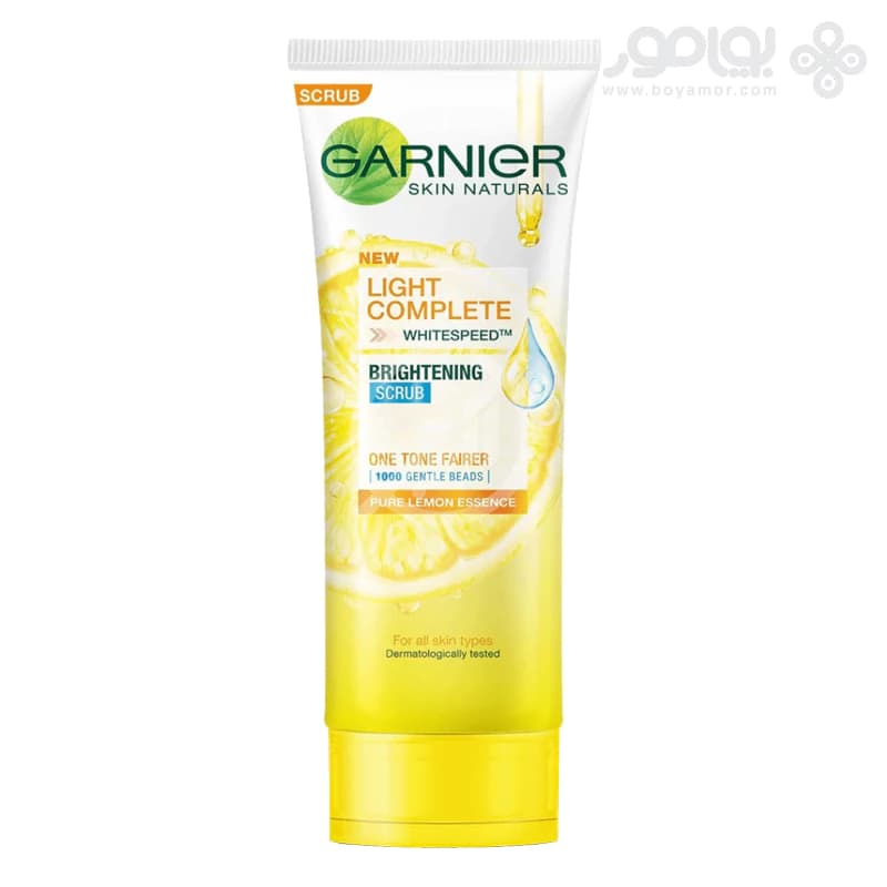 اسکراب روشن کننده گارنیر مدل BRIGHT COMPLETE حجم 100 میل