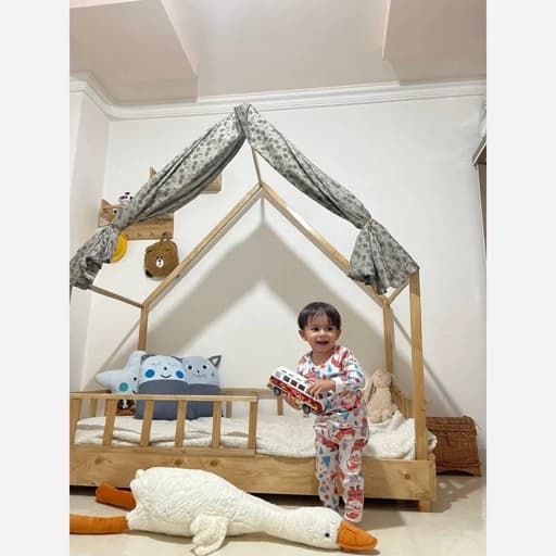 تخت کودک کشودار مبلمان فرنا مدل 1141778