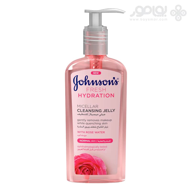 ژل میسلار جانسون مدل FRESH HYDRATION حجم 200 میل