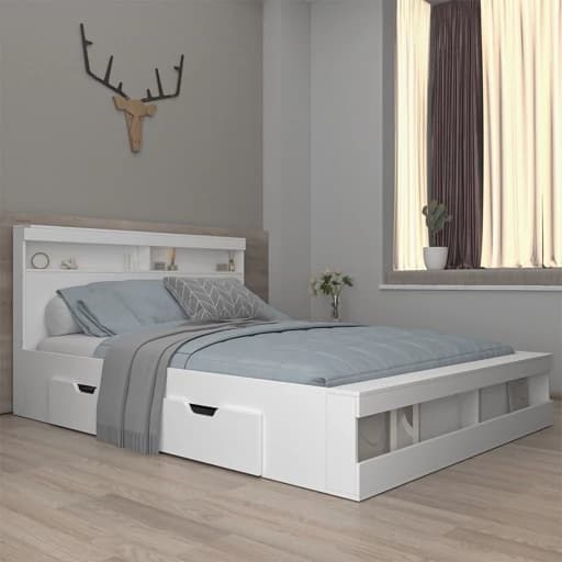 تخت خواب دونفره مدل FH703 سایز 160×200 سانتی متر مبلمان فرنا مدل 1141749