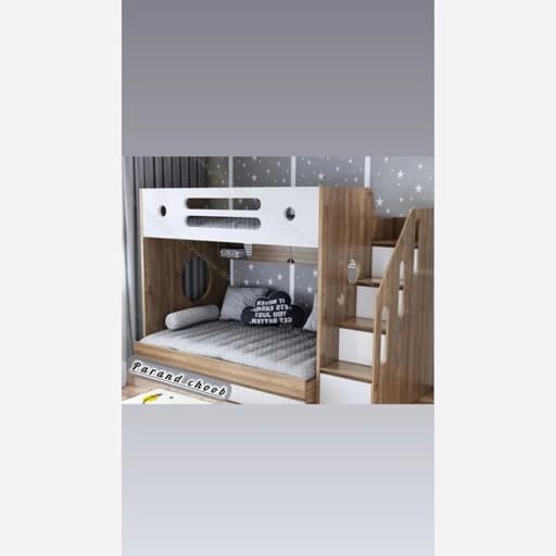 تخت دوطبقه تارا نوجوان مبلمان فرنا مدل 1141746