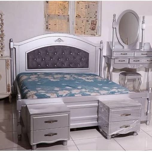 سرویس تخت خواب کلاسیک مبلمان فرنا مدل 1141692