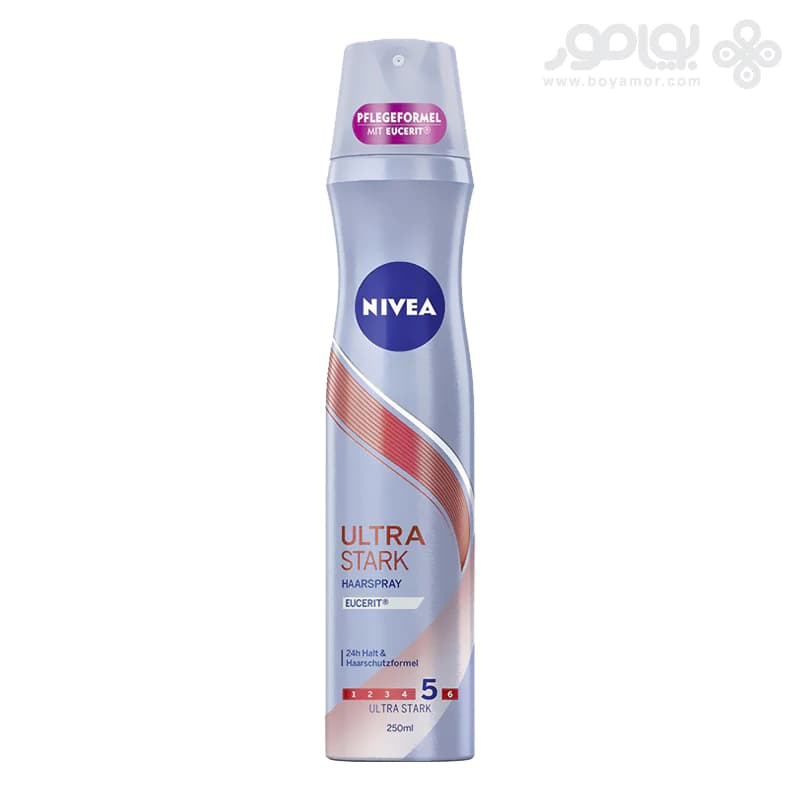 اسپری حالت دهنده مو نیوا مدل ULTRA STARK حجم 250 میل