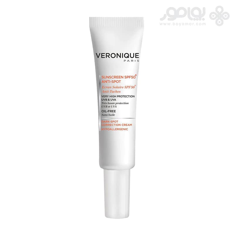 ضد آفتاب روشن کننده و ضد لک ورونیک حاوی SPF50 حجم 40 میل — تصویر ۲