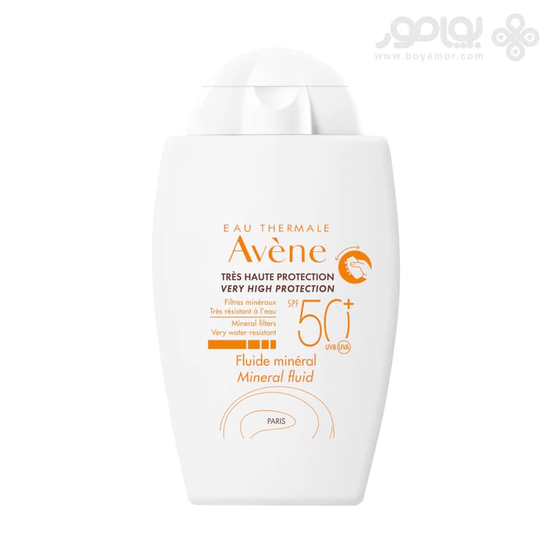 ضد آفتاب مینرال اون مدل MINERAL FLUIDE حاوی SPF50 حجم 40 میل
