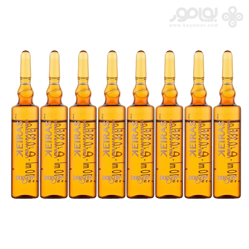 ویال ضد ریزش مو دیکسون کیراس مدل LOSS REMEDY بسته 8 عددی — تصویر ۲