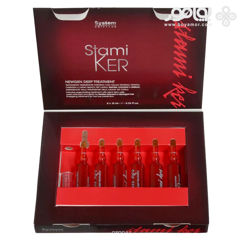 ویال ضد ریزش مو دیکسون مدل STAMIKER NEWGEN بسته 6 عددی — تصویر ۲