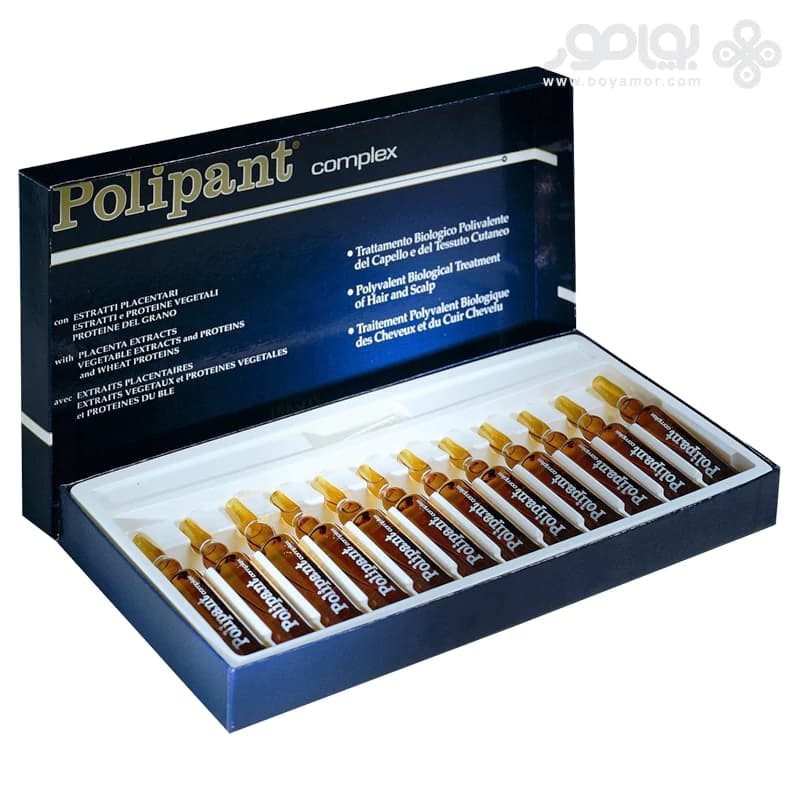 ویال ضد ریزش مو دیکسون مدل POLIPANT COMPLEX بسته 12 عددی — تصویر ۳