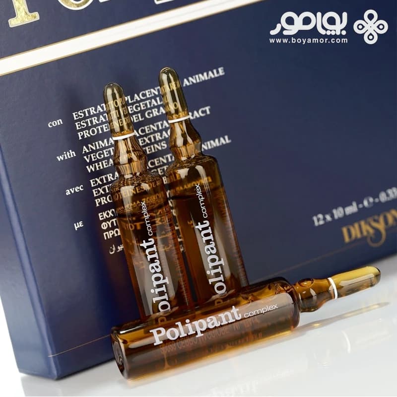 ویال ضد ریزش مو دیکسون مدل POLIPANT COMPLEX بسته 12 عددی — تصویر ۲
