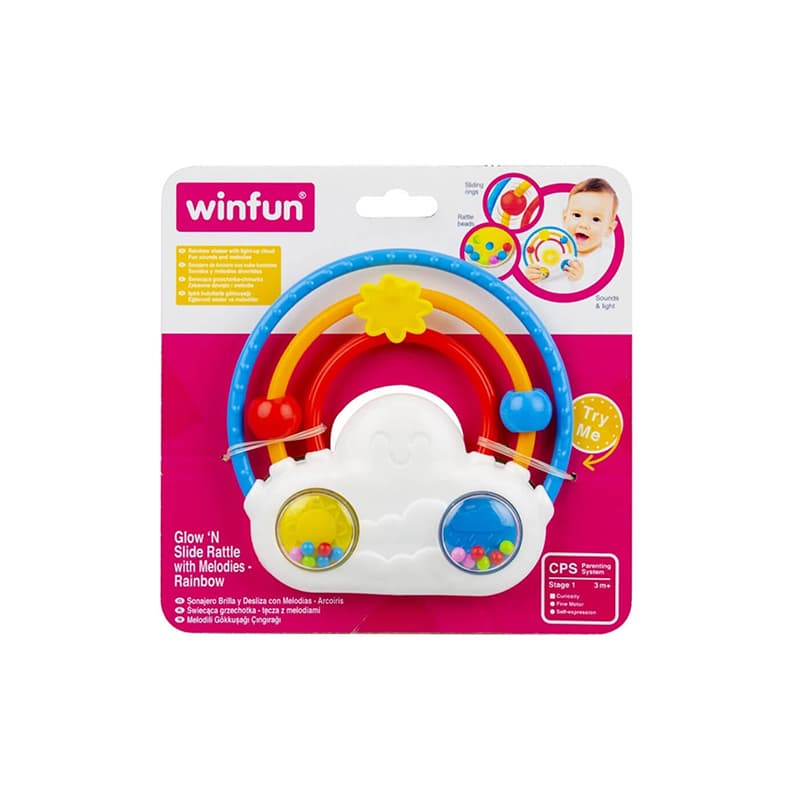 جغجغه رنگین کمانی وین فان Winfun — تصویر ۲