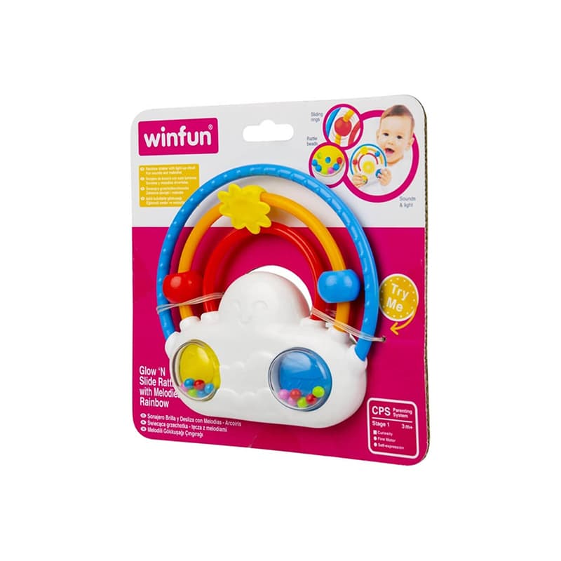 جغجغه رنگین کمانی وین فان Winfun — تصویر ۳