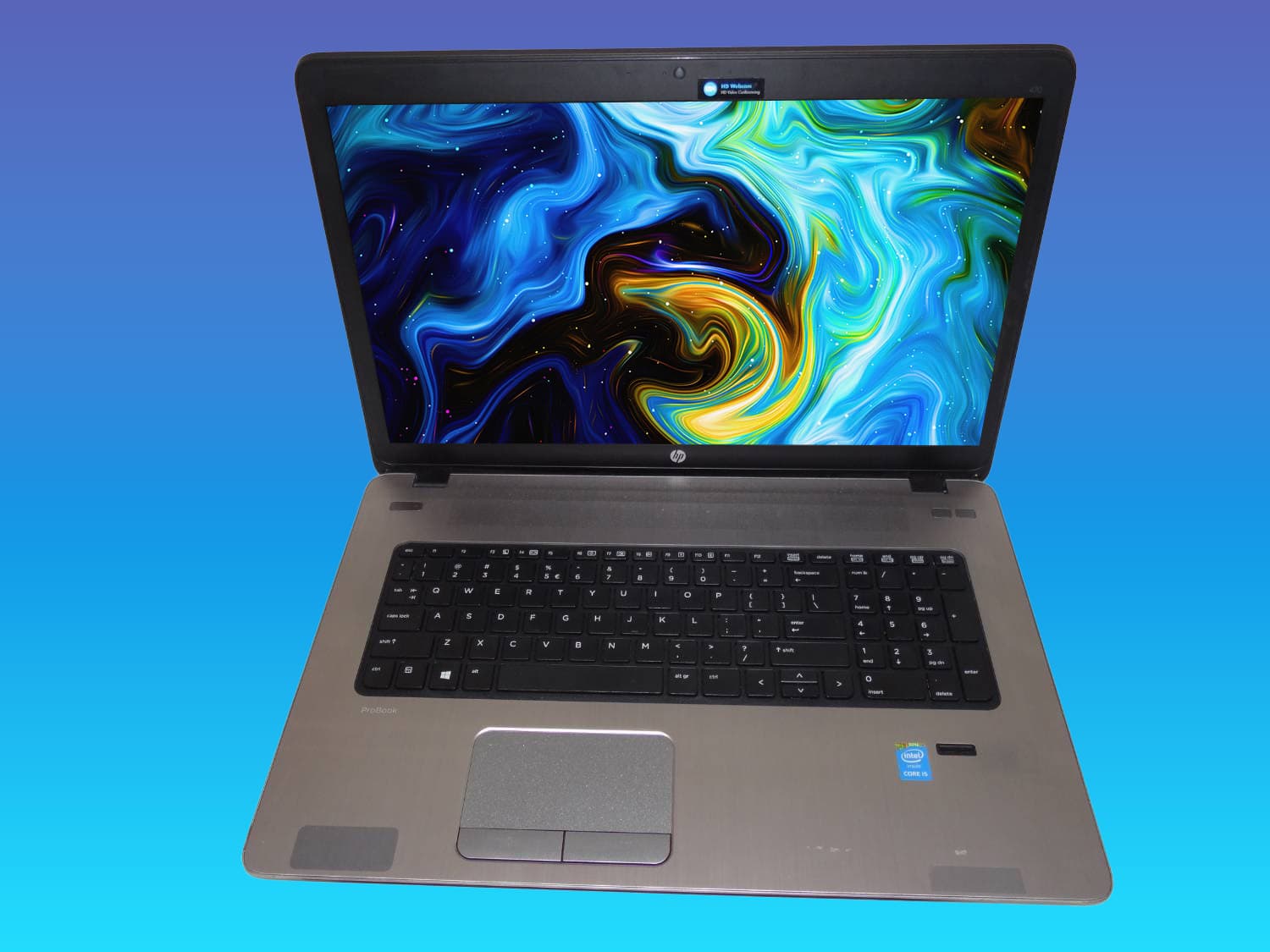 Hp Corei5 5500 | Ram: 8 GB | Hard: SSD 128 GB | VGA: 2 GB لپ تاپ اچ پی مانیتور 17 اینچ ( کارکرده نسل 5 )