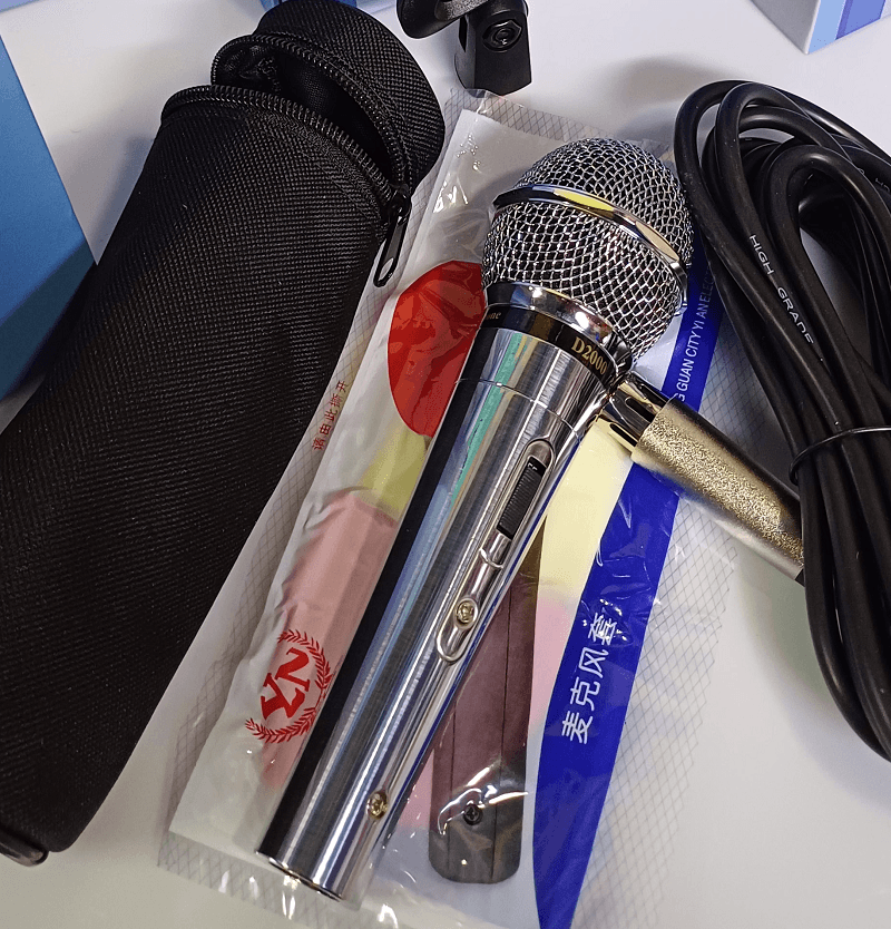 میکروفن داینامیک D2000 مشابه جاسکو MICROPHONE PROFESSIONAL DYNAMIC D2000 — تصویر ۴