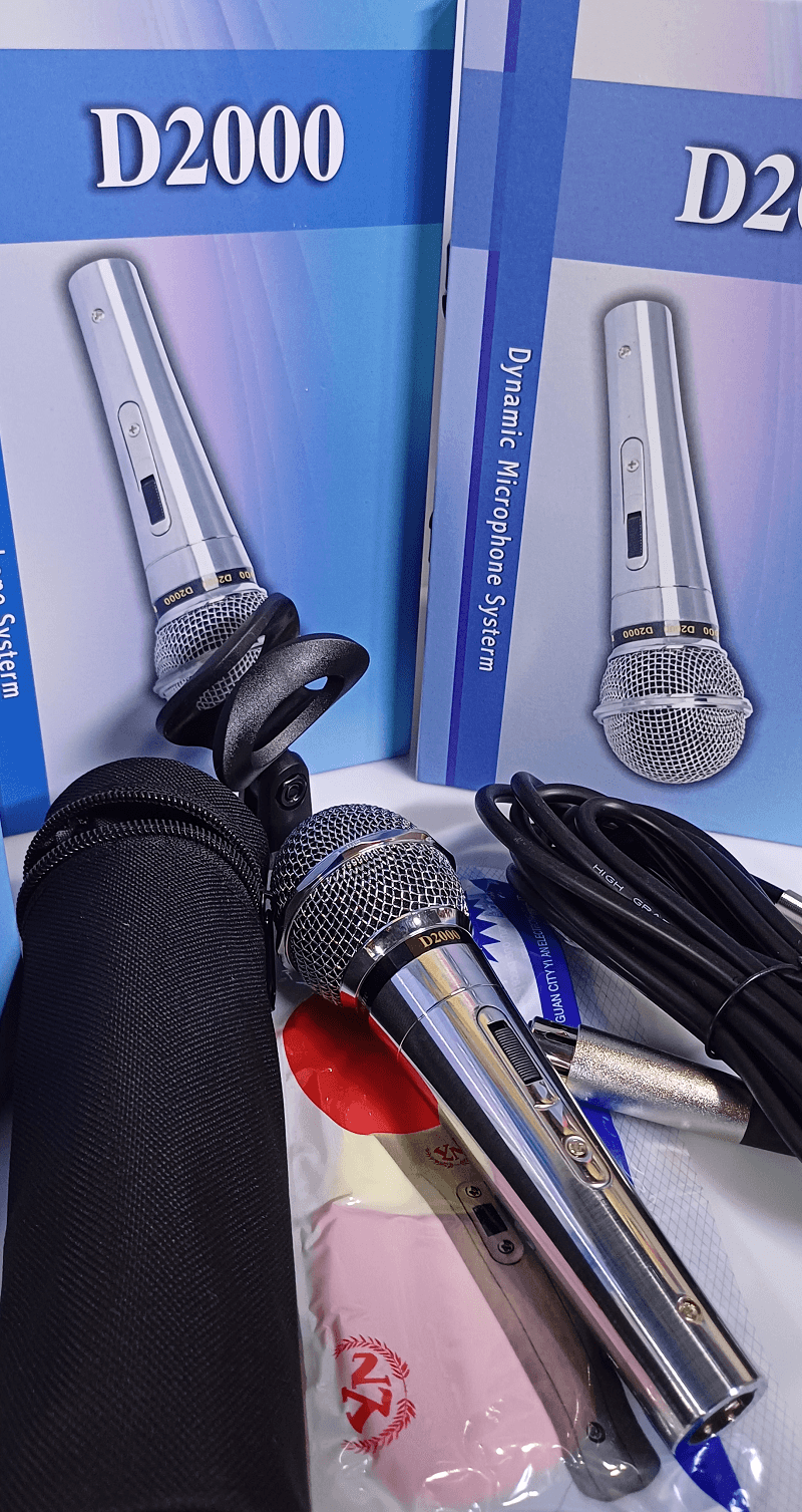 میکروفن داینامیک D2000 مشابه جاسکو MICROPHONE PROFESSIONAL DYNAMIC D2000 — تصویر ۶