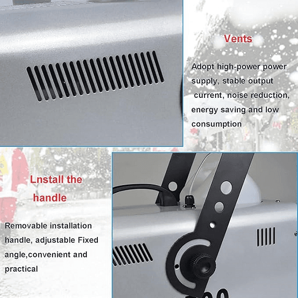 دستگاه برف ساز Snow Machine Special Stage 1500W — تصویر ۳