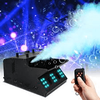 دستگاه حباب ساز 3کاره وارداتی Led Smoke Bubble Machine — تصویر ۲