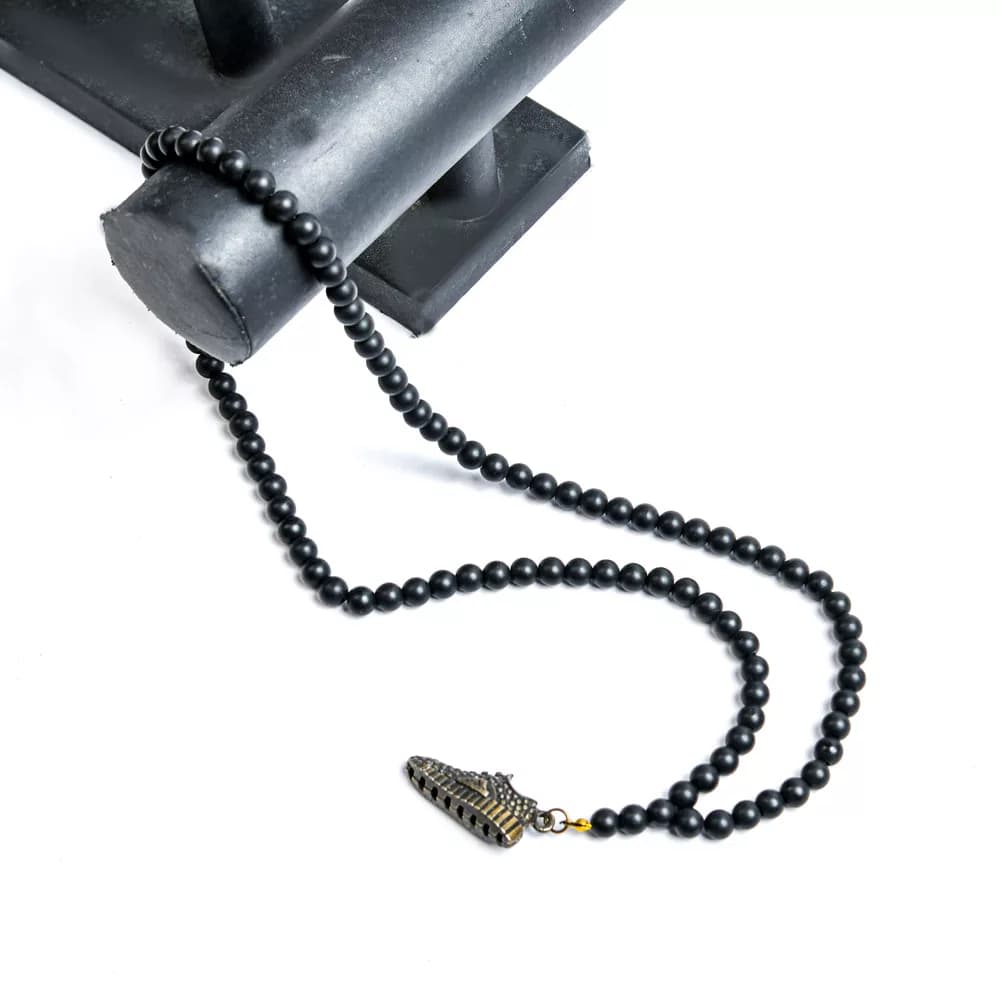 گردنبند سنگی طرح کفش کد 22726