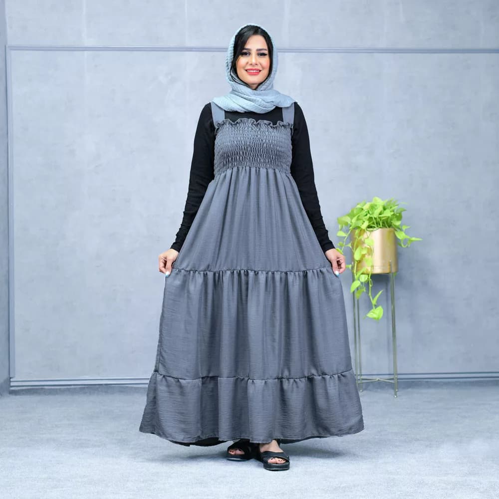 پیراهن بلند دخترانه کد 25984 — تصویر ۷
