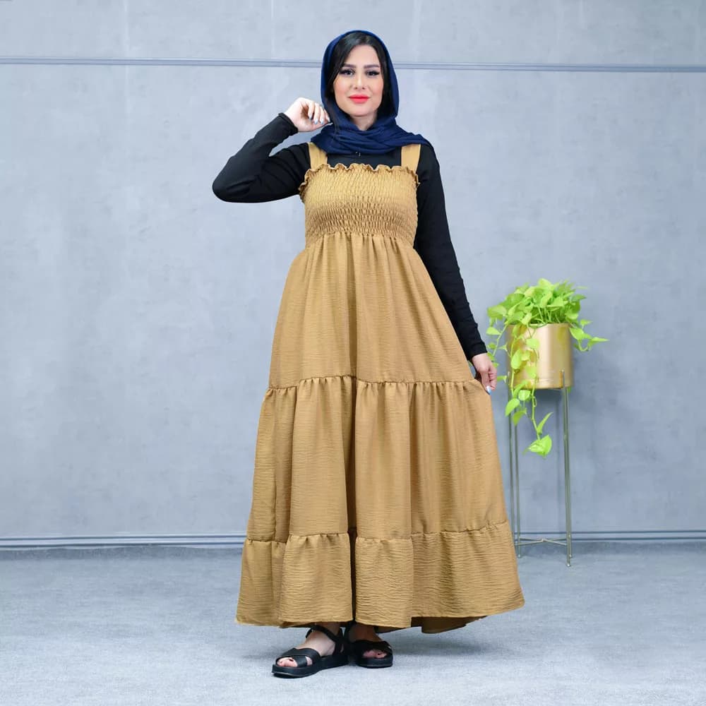 پیراهن بلند دخترانه کد 25984 — تصویر ۶
