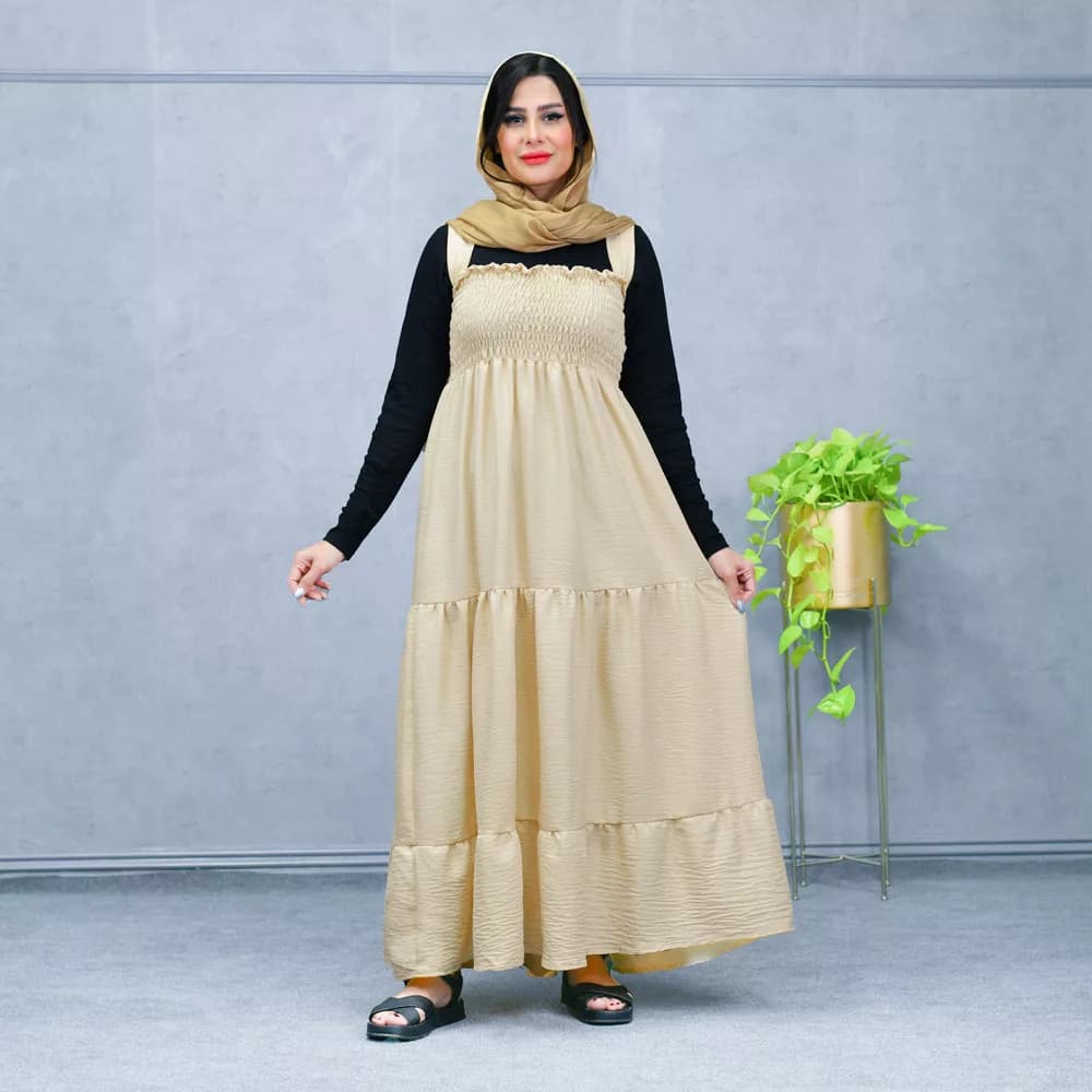 پیراهن بلند دخترانه کد 25984 — تصویر ۸