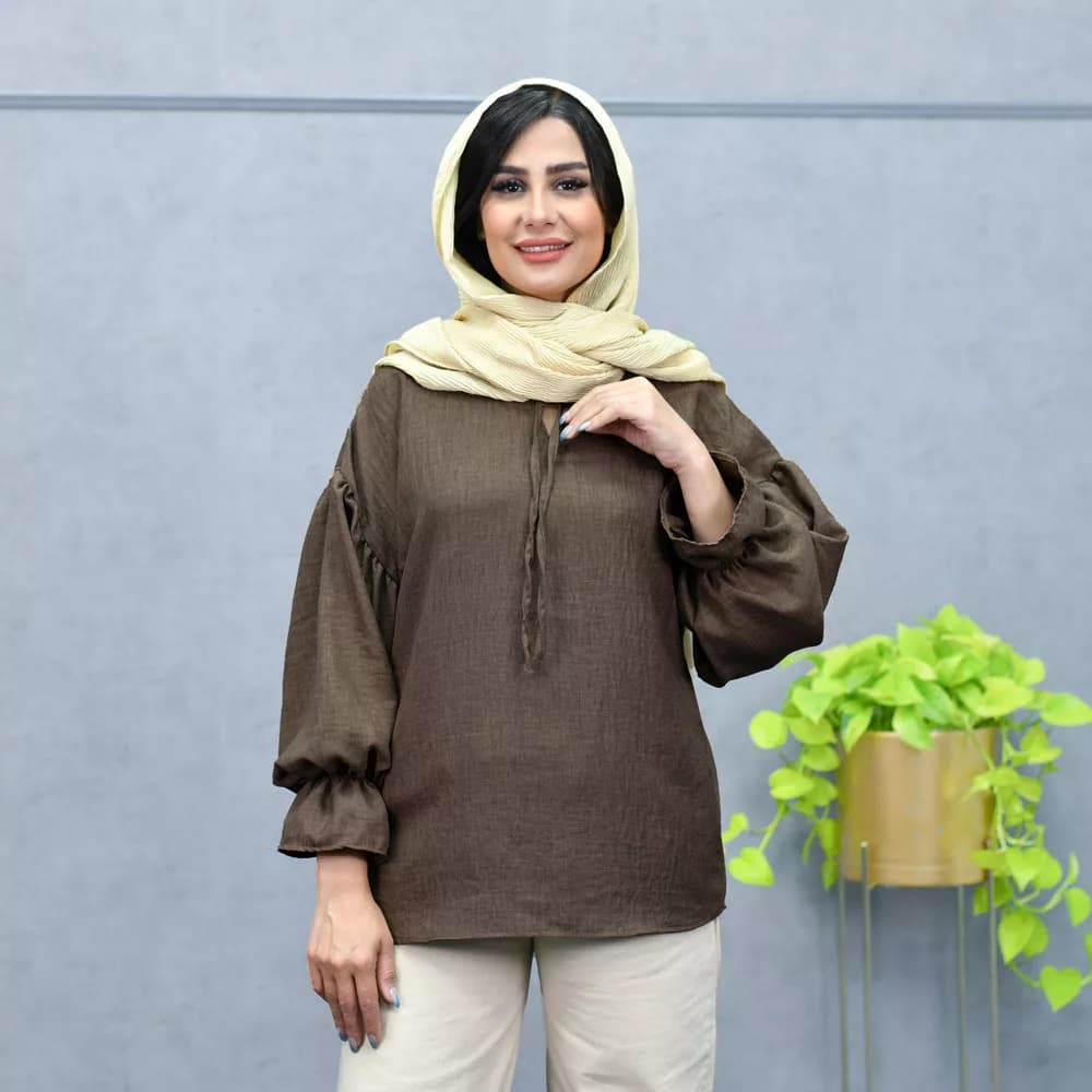 شومیز عروسکی دخترانه کد 26011