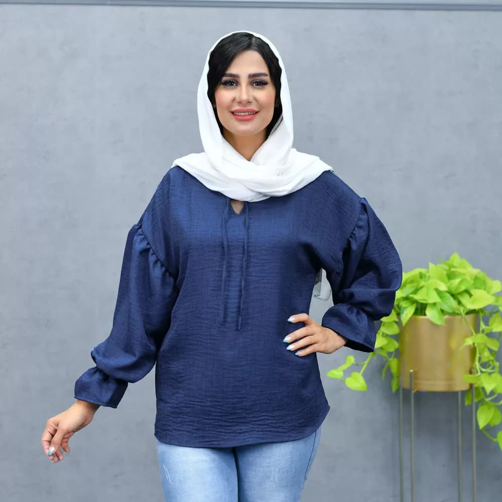 شومیز عروسکی دخترانه کد 26011 — تصویر ۴