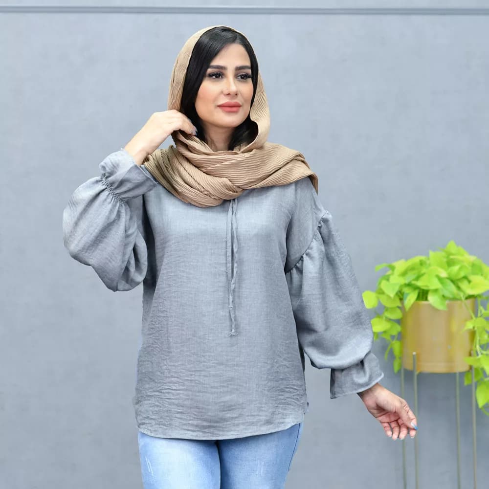 شومیز عروسکی دخترانه کد 26011 — تصویر ۷