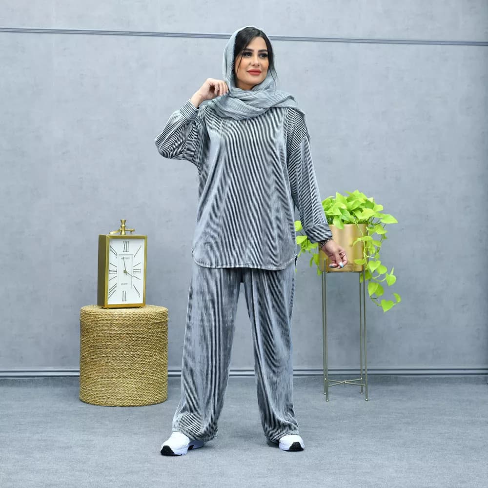 ست شومیز و شلوار دخترانه کد 26039 — تصویر ۲