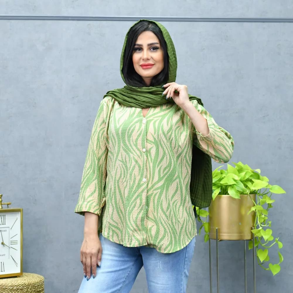 شومیز دخترانه کد 25968 — تصویر ۶