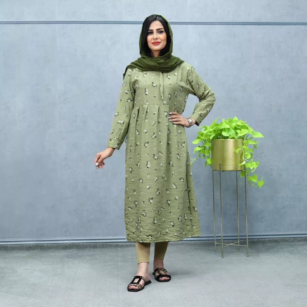 پیراهن ساحلی دخترانه کد 25998 — تصویر ۵